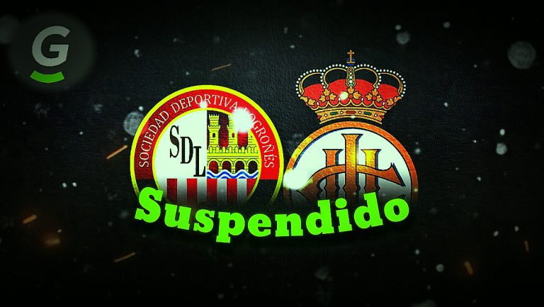 Suspendido el partido SD Logroñés vs Real Unión