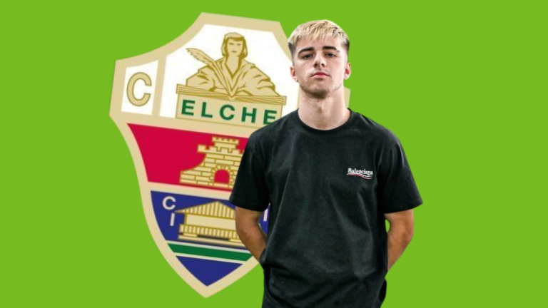 Christian Ferreres fichaje del Elche Ilicitano. Foto: Elche CF.