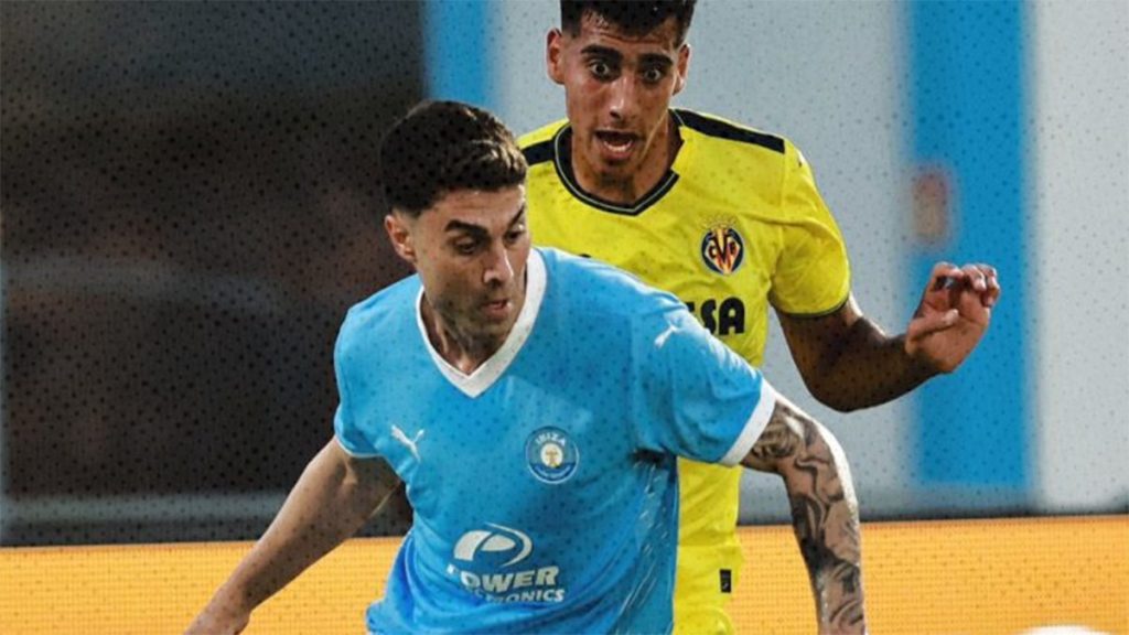 UD Ibiza vs Villarreal CF. Foto: UD Ibiza.