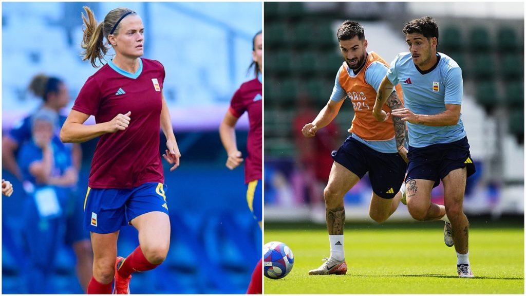 Entrenamientos de las Selecciones en los Juegos Olímpicos de Paris 2024. Fotos: RFEF.