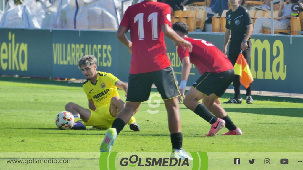 Villarreal CF VS CD Roda, de División de Honor Juvenil.