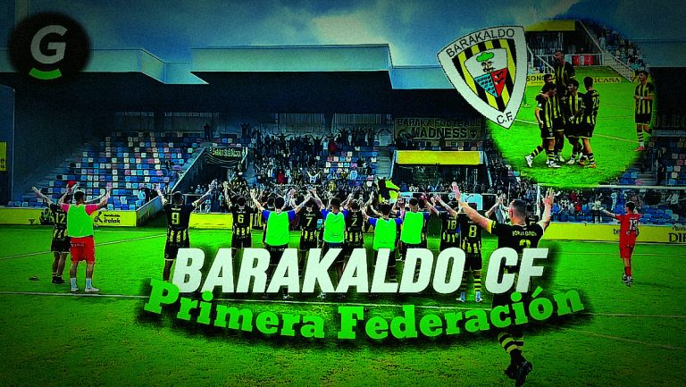 El Barakaldo CF logra su primera victoria en la historia de Primera Federación.