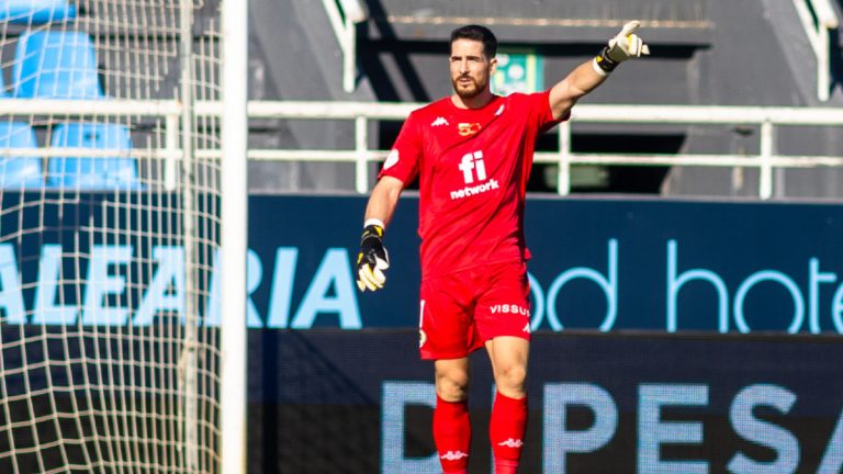 Carlos Abad, portero del Hércules CF. Foto: Hércules CF.