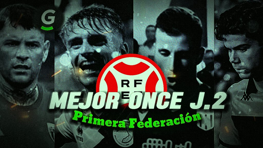 Mejor once jornada 2 Primera Federación