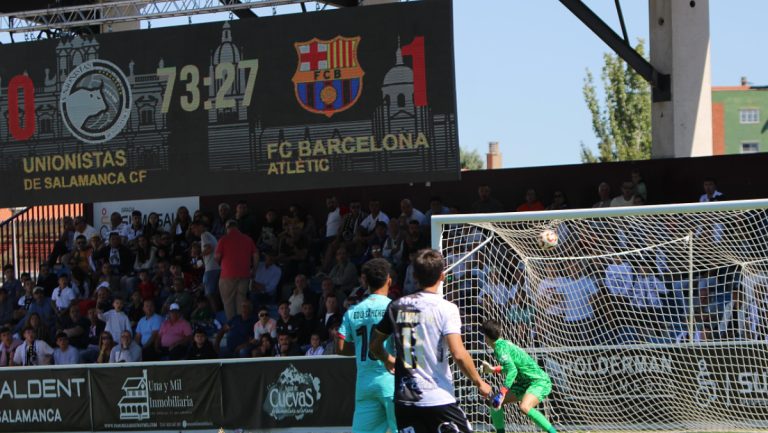 El golazo de la jornada en el Unionistas vs Barça Atlètic