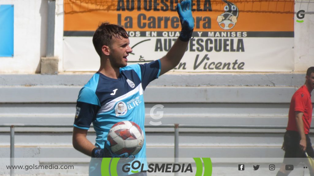 Carlos Valdueza, portero del Paterna CF.