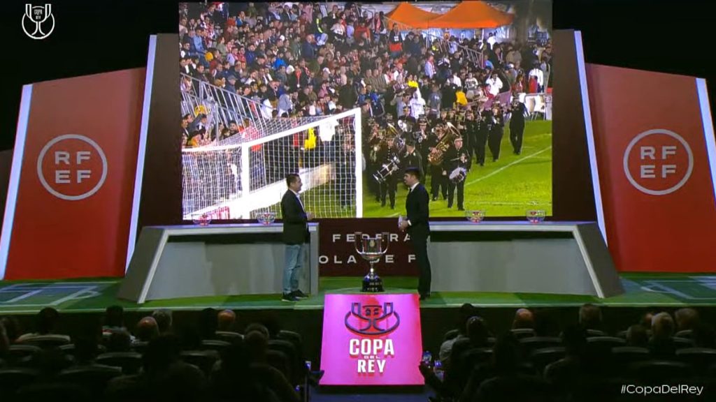 Sorteo de la Fase Previa Nacional de la Copa del Rey. Foto: RFEF.