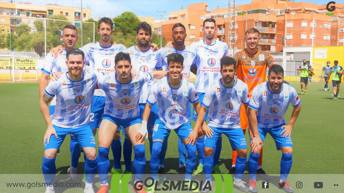 Once del Crevillente la temporada 2020/21. 