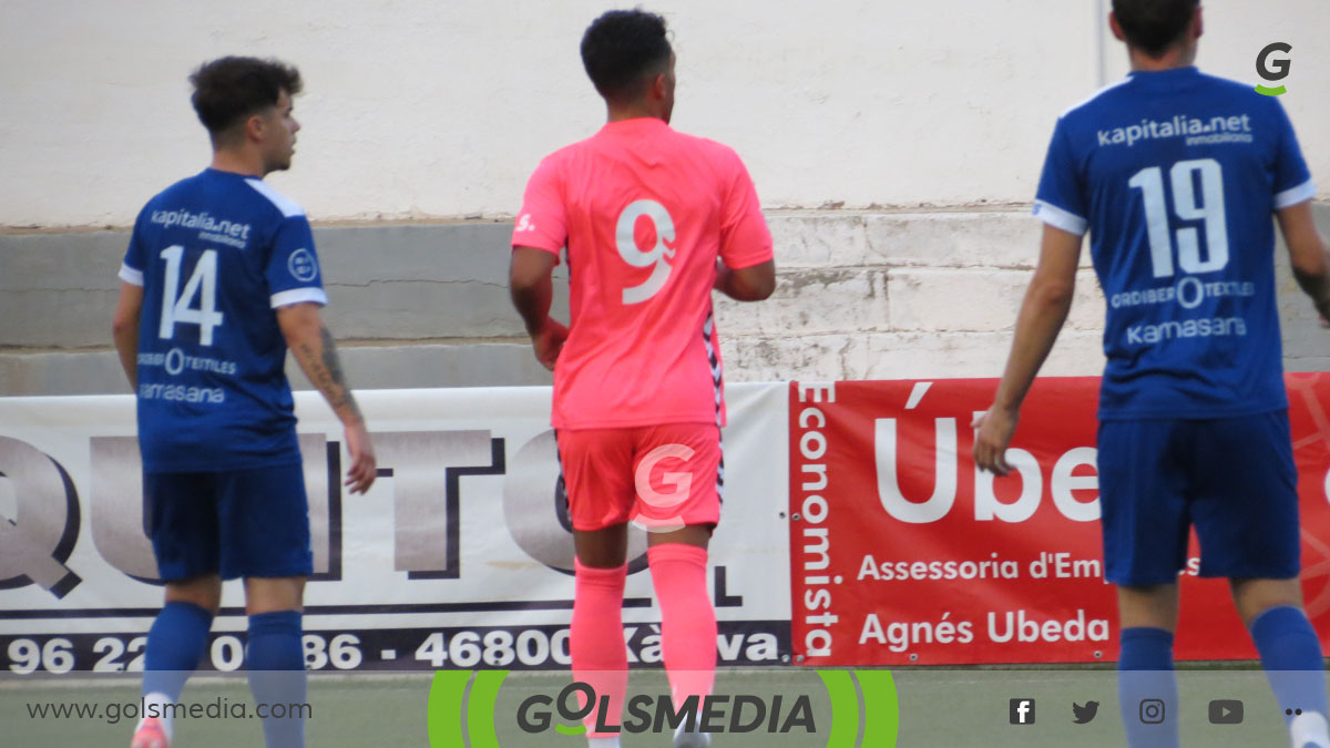 Mauro Melo en un partido del CD Olímpic. 