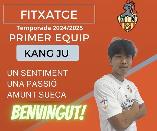 Kang Ju ficha por la SD Sueca