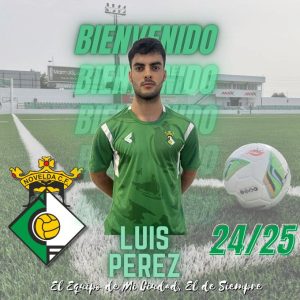 Luis Pérez ficha por el Novelda CF.