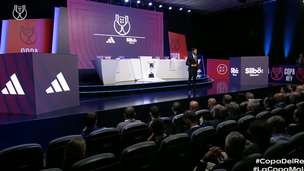 Ciudad del Fútbol de Las Rozas, sorteo de la Copa del Rey. Foto: RFEF.