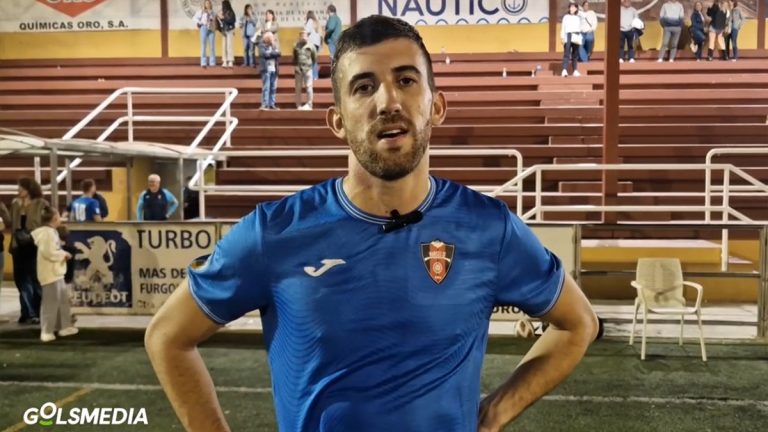 Guilllem Baixauli, delantero del Manises CF.