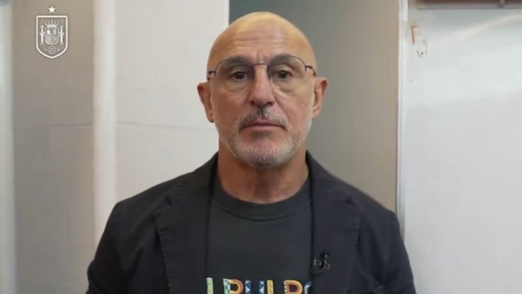 Luis De la Fuente, Seleccionador de España. Foto: RFEF.