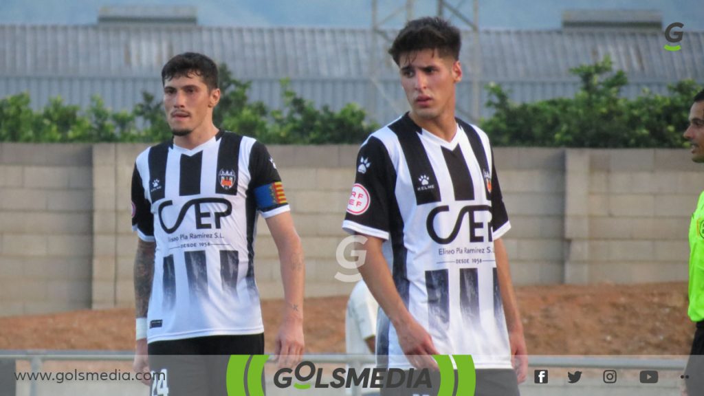 Nico Cabanes en un partido de la UD Castellonense.