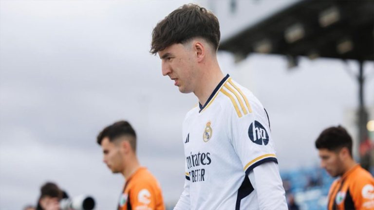 Quique Ribes, central del RM Castilla. Foto: Real Madrid.