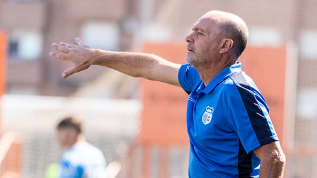 Vicente Mir, entrenador del Torrent CF. Foto: Torrent CF.