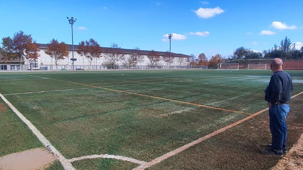 Campo del CF Chiva.