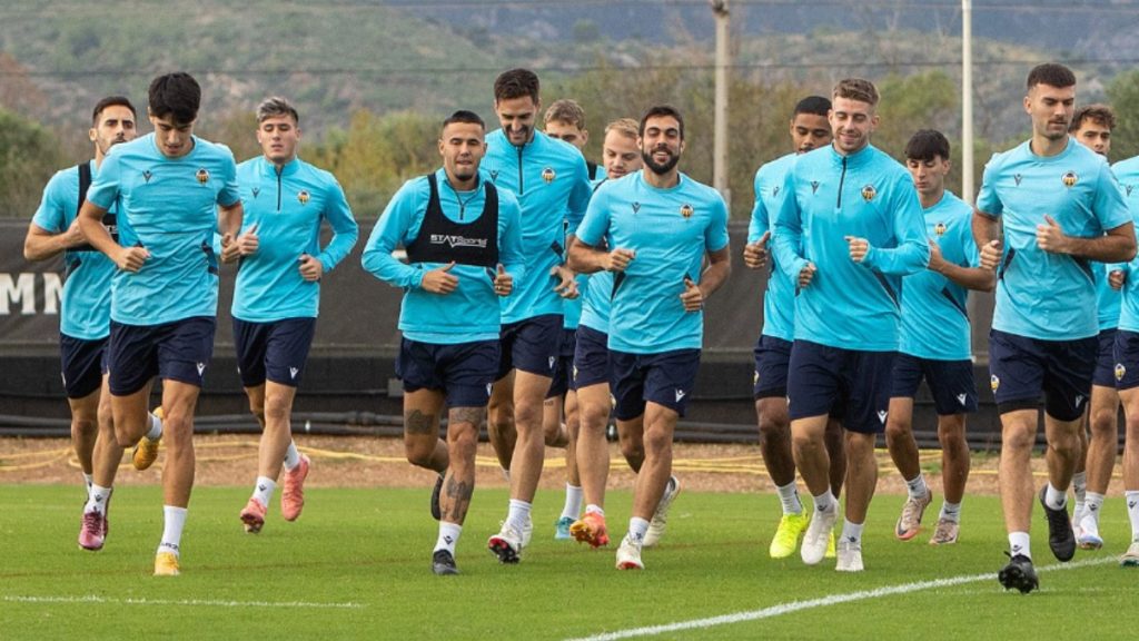 Entrenamiento del CD Castellón. Foto: CD Castellón.