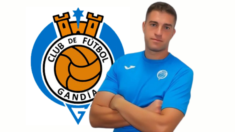 Max Villalba, portero del CF Gandia. Foto: CF Gandía.