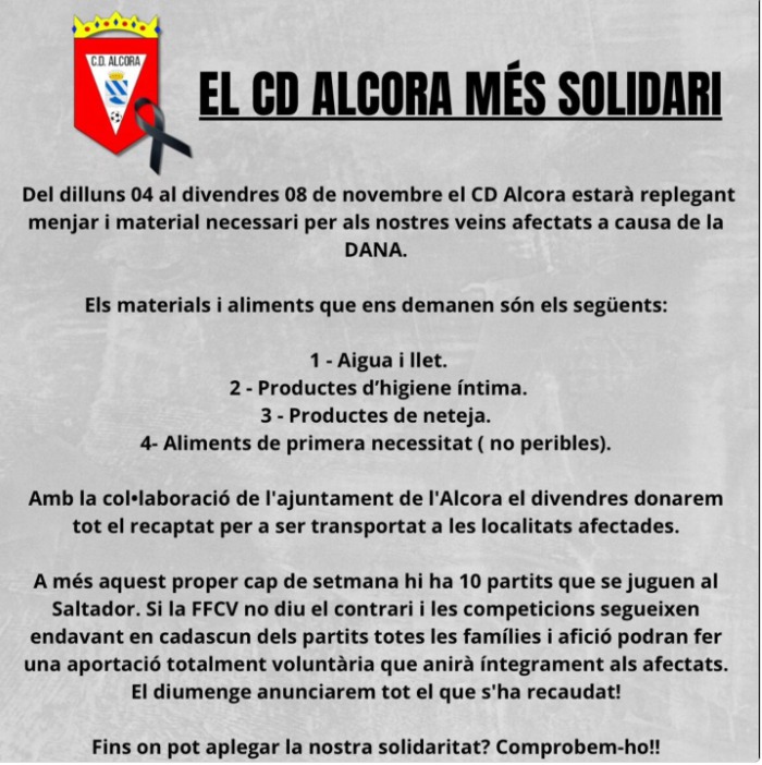 Foto: CD Alcora. 