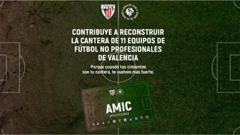 Campaña AMIC ATHLETICZALE: del Athletic Club. Foto: Athletic Club.