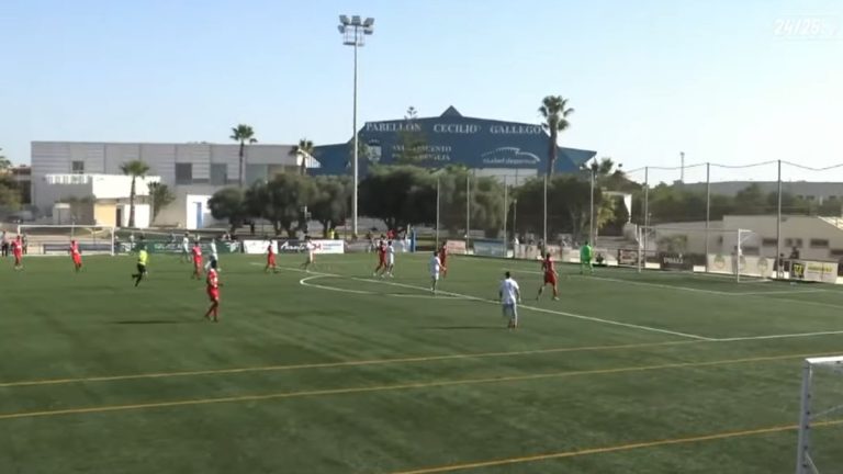 Golazo en la Lliga Comunitat Sud. Foto: FFCV.