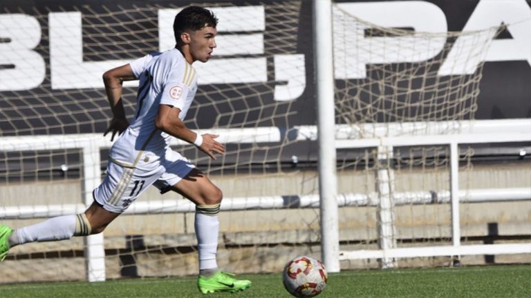 Neco Rubayo, jugador del Atlético Albacete. Foto: Albacete Balompié.