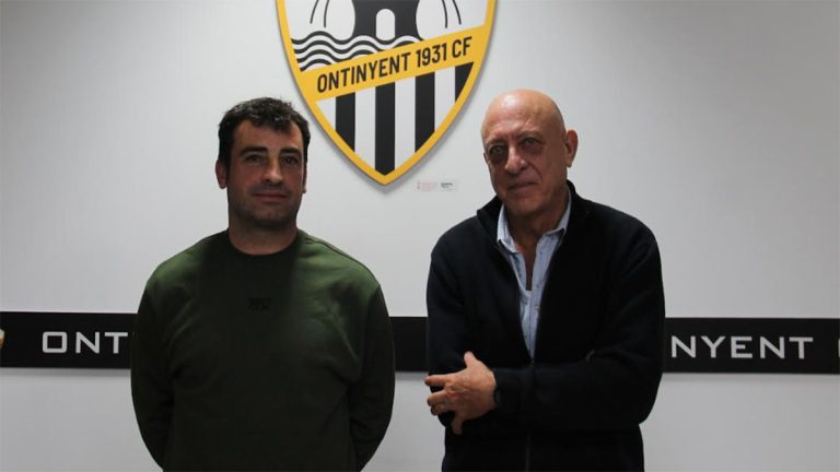 Juanma Bas y Rafa Gisbert, Presidente y Vicepresidente. Foto: Ontinyent 1931.