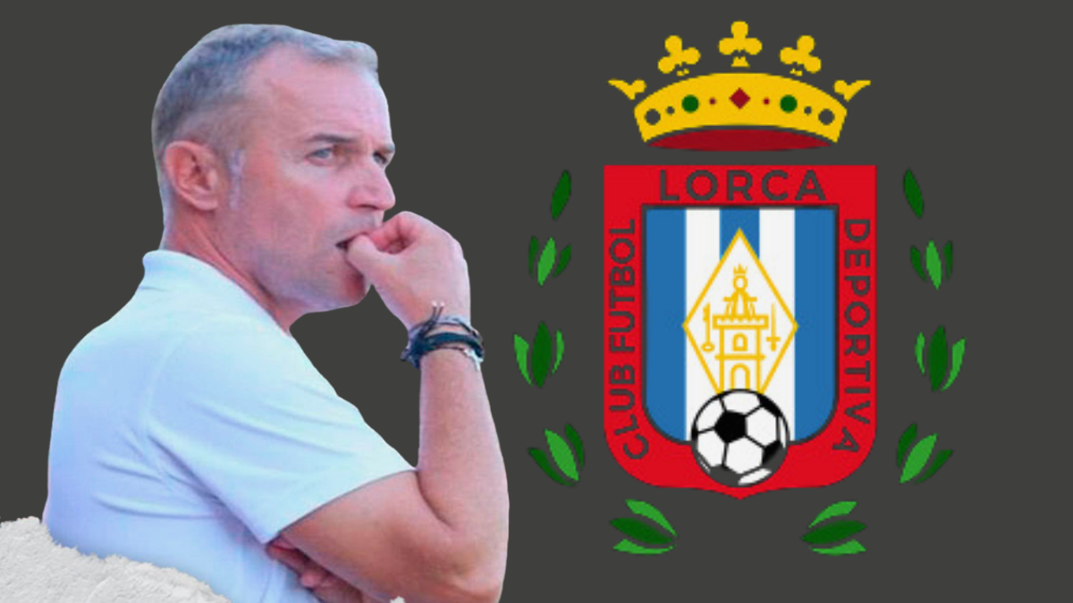 Sebas López, nuevo entrenador del CF Lorca Deportivo.