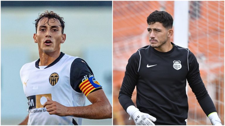 Iranzo y Pablo, del VCF Mestalla y Torrent. Fotos: clubs.