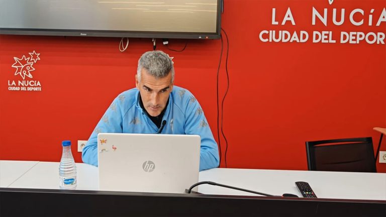 Vicente Parras, entrenador del CD Alcoyano. Foto: CD Alcoyano.