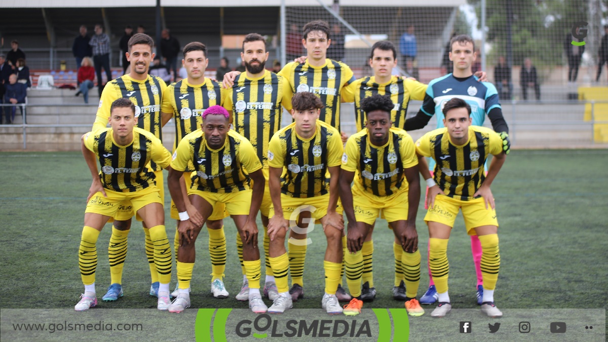 Once del Paterna CF en Lliga Comunitat.