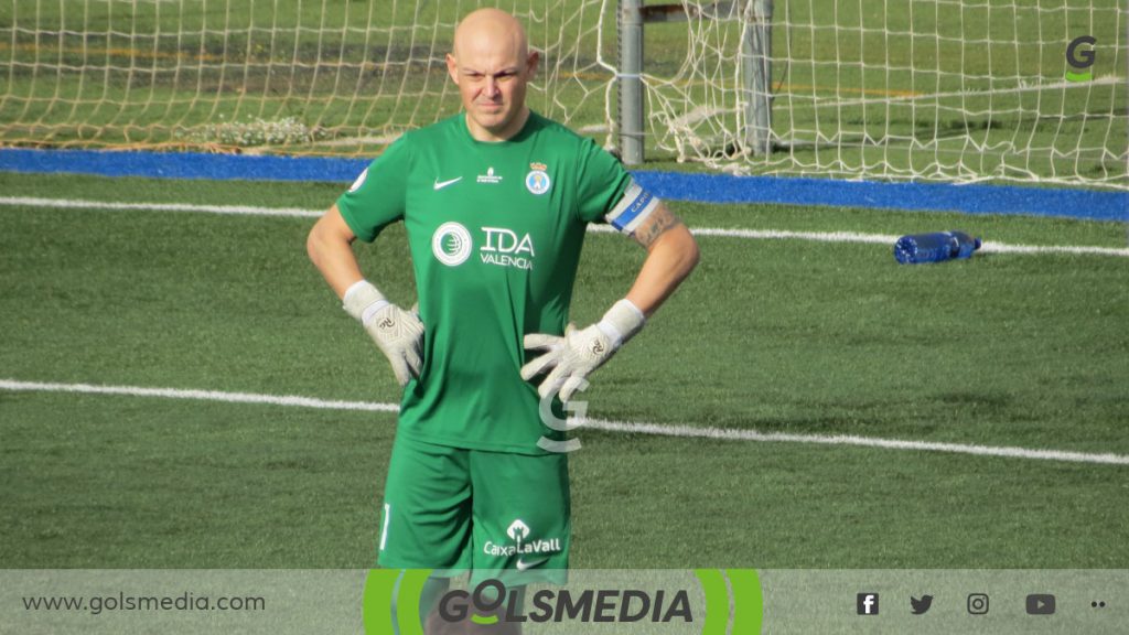 David Martínez, portero de la UD Vall de Uxó.