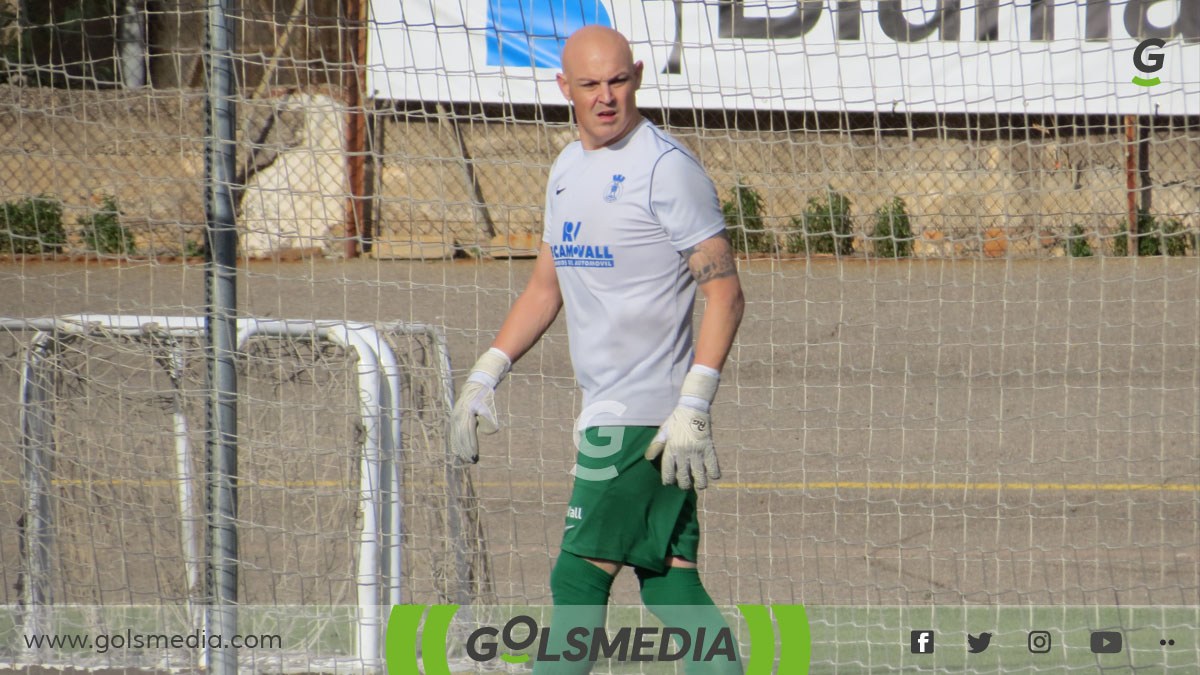 David Martínez, portero de la UD Vall de Uxó.