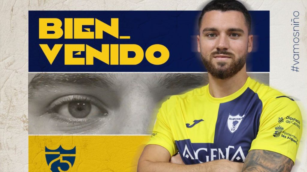 Izan Morcillo , nuevo jugador del Alqueríes CF.