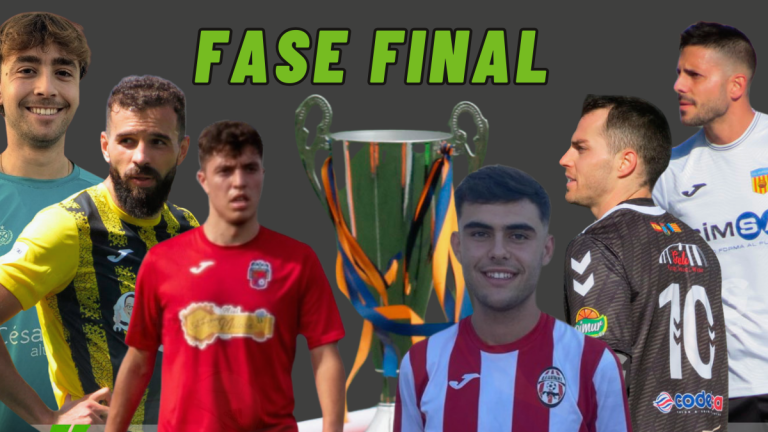 Jugadores de los equipos en la Fase Final de La Nostra Copa. Fotos: clubes y de Golsmedia.