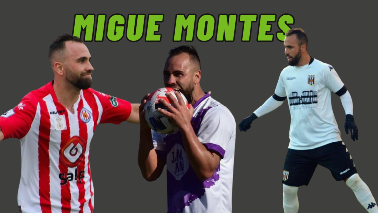 Migue Montes en diferentes etapas de su trayectoria.