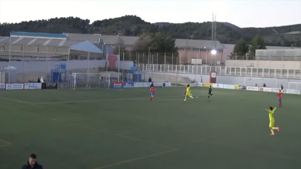 Rayo Ibense vs Villarreal CF C. Foto: FFCV.