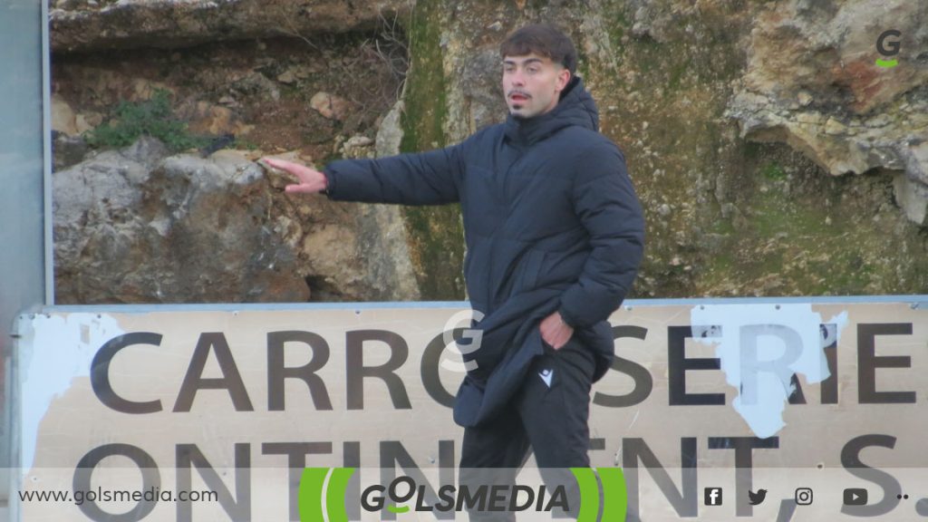 Rubén Sanz, entrenador del Patacona CF.