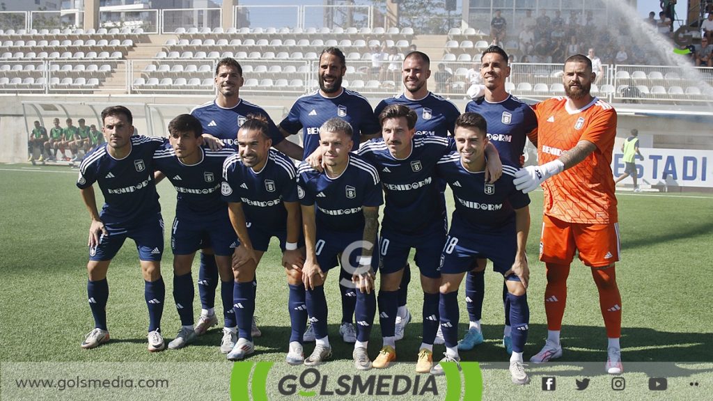 Once del CF Benidorm esta liga.