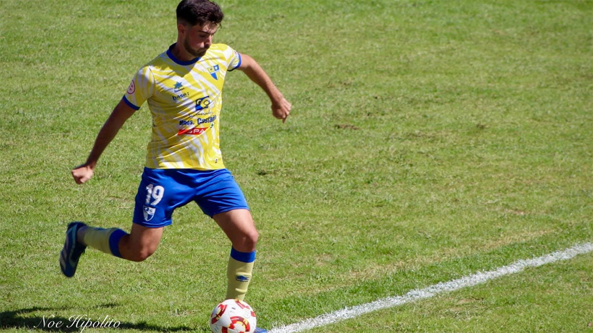 Damián, jugador del SP Villafrancia. Foto: Noe Hipólito / SP Villafranca.