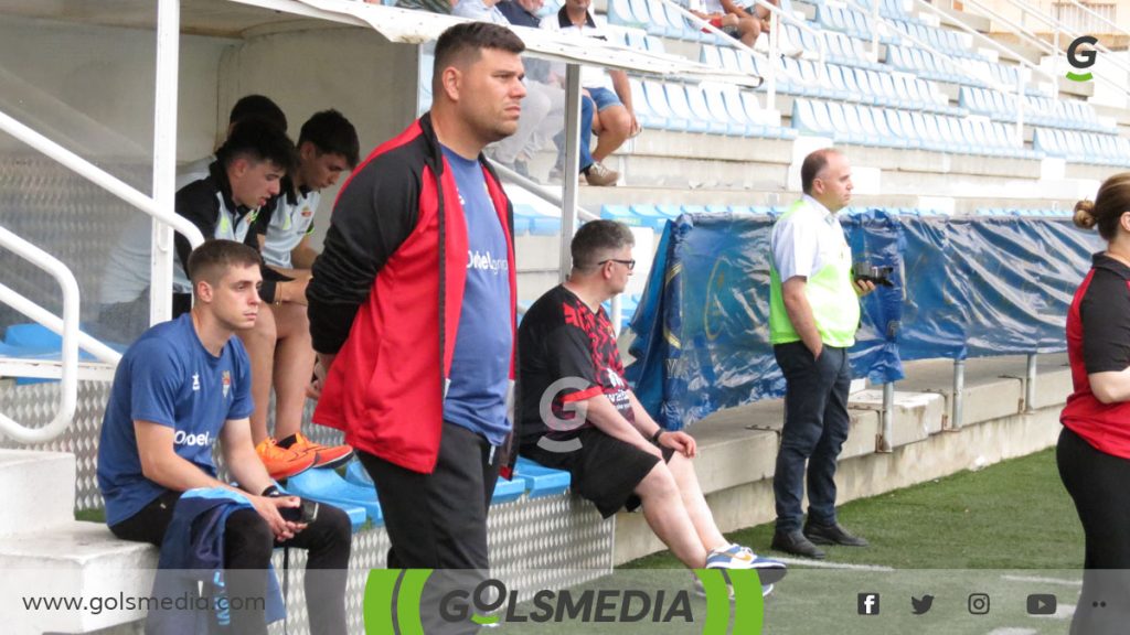 David García, entrenador del CD Almazora.