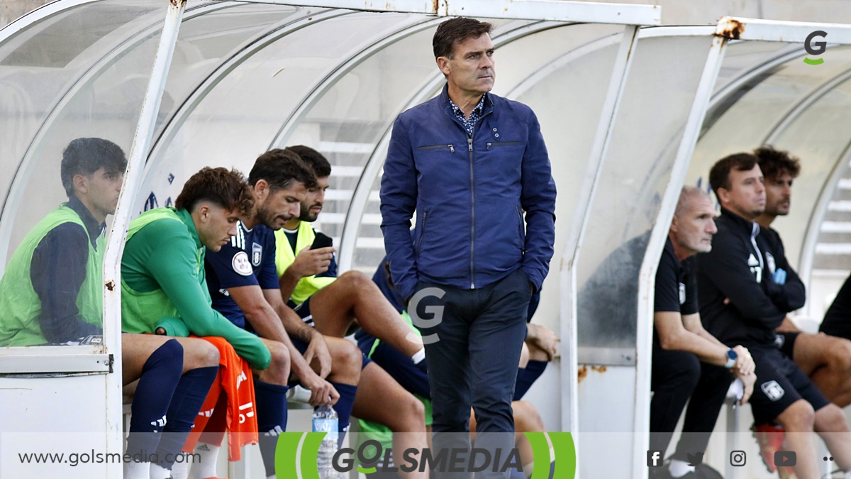 Miguel Ángel Martínez, entrenador del CF Benidorm.