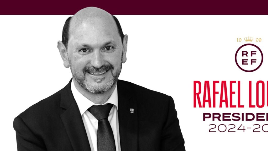 Rafa Louzán, nuevo presidente de la RFEF. Foto: RFEF.