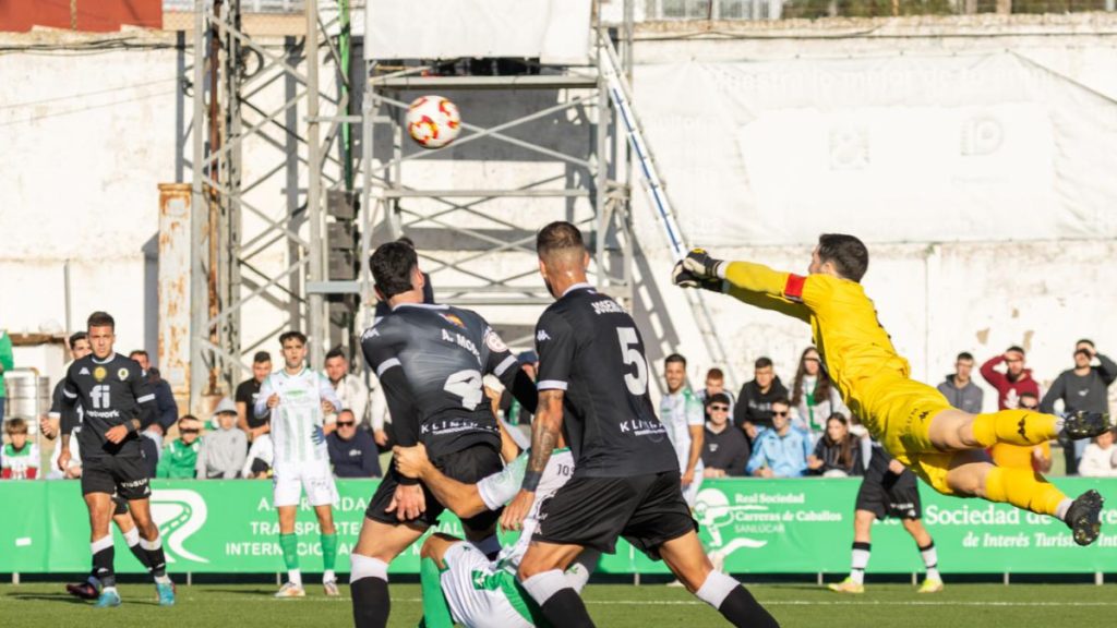 Sanluqueño vs Hércules. Foto: Sanluqueño.