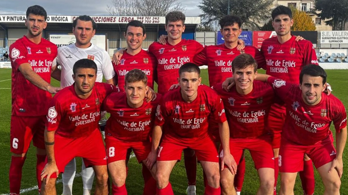 Once del CD Valle de Egüés. Foto: club.