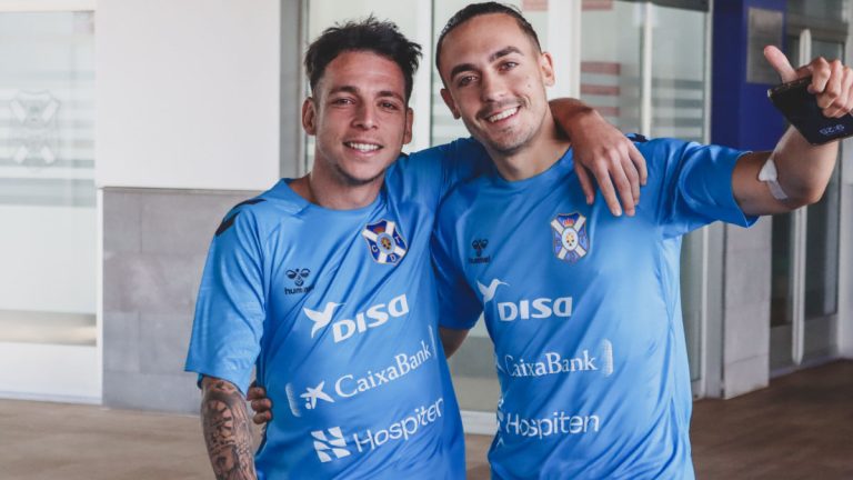 Álvaro Romero, en su etapa en el CD Tenerife. Foto: CD Tenerife.