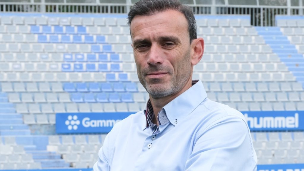 David Català, entrenador del CE Sabadell. Foto: club.