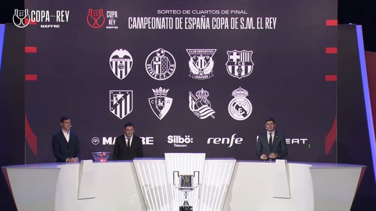 Sorteo de la Copa del Rey. Foto: RFEF.